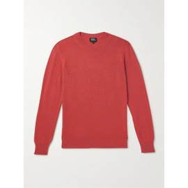아페쎄 A.P.C. Orange Benoit Wool and Cotton-Blend Sweater 1160199455