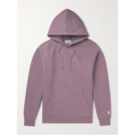 CARHARTT WIP Chase Logo-Embroidered Cotton-Blend Jersey Hoodie 43769801095630051