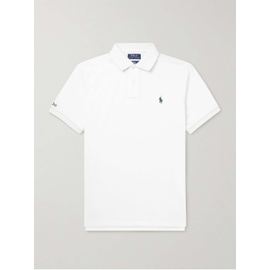 폴로 랄프 로렌 Polo RALPH LAUREN Wimbledon Logo-Embroidered Recycled Pique Polo Shirt 43769801095723824