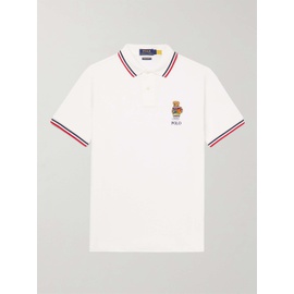 폴로 랄프 로렌 Polo RALPH LAUREN Slim-Fit Logo-Embroidered Cotton-Pique Polo Shirt 43769801095795842