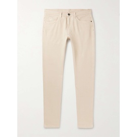 로로 피아나 LORO PIANA Beige Slim-Fit Garment-Dyed Jeans 1160215395