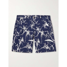 래그 앤 본 RAG & BONE Blue Perry Straight-Leg Printed Ripstop Shorts 1160215306