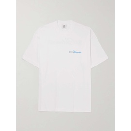 베트멍 VETEMENTS Oversized Logo-Print Cotton-Jersey T-Shirt 43769801097790148