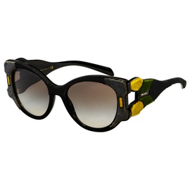 Prada Womens PR10US-32V0A7-54 Fashion 54mm Black Sunglasses 6817194705028