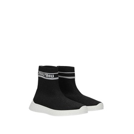 Miu Miu Ankle Boots Women Fabric Black 6619704098948