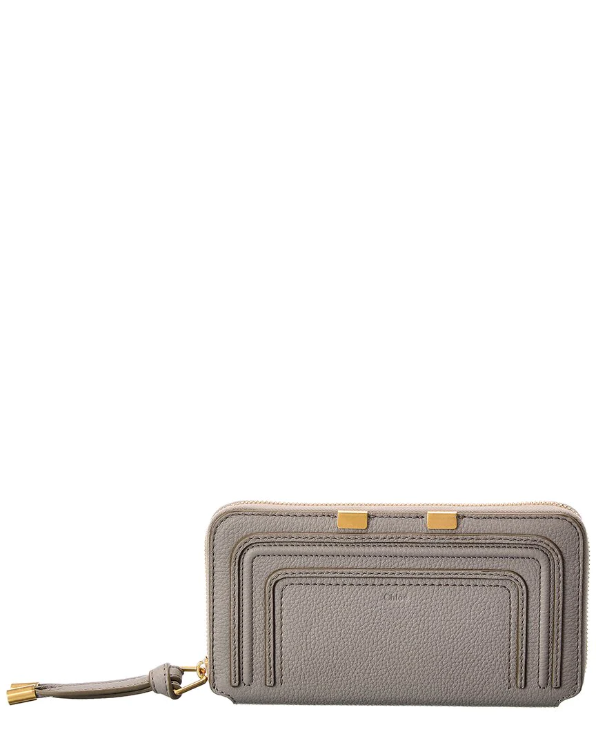 Chloe Marcie Long Leather Continental Wallet 6882684240004
