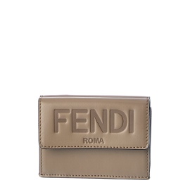 펜디 Fendi Micro Trifold Leather French Wallet 6841842892932