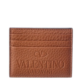 발렌티노 Valentino Grainy Leather Card Case 6675074416772