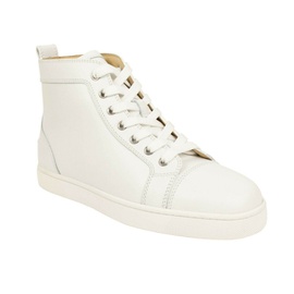 크리스찬 루부탱 CHRISTIAN LOUBOUTIN White Louis Calfskin Sneakers 6728343191684