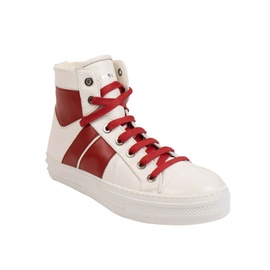 아미리 AMIRI White/Red Leather Sunset Sneakers 5137185865860