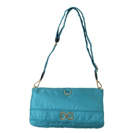 돌체앤가바나 Dolce & Gabbana Blue DG Logo Funny Pack Shoulder Nylon Bag 6763387486340