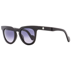몽클레어 Moncler Oval Sunglasses ML0008 01B Black 48mm 0008 5125428838532