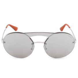 Prada Single Lens Round Sunglasses PR65TS 1BC2B0 36 6543507161220