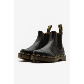 닥터마틴 Dr. Martens Made in England 2976 Toe Cap Bex Chelsea Boots in Black 27387001-12
