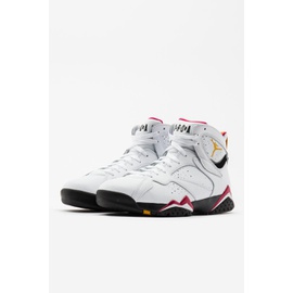 Air Jordan 7 R에트로 ETRO Sneaker in White/Black/Cardinal Red/Chutney CU9307-106-9
