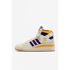 Adidas Forum 84 High Sneaker in Cream White/Collegiate Purple/Collegiate Gold GX9054-6