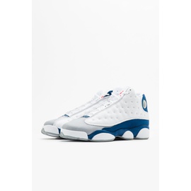 Air Jordan 13 R에트로 ETRO Big Kids Sneaker in White/Fire Red/French Blue/Light Steel Grey DJ3003-164-35