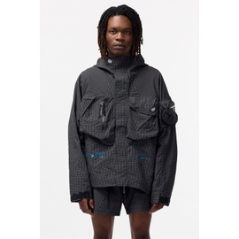 Nike Off White Hooded Jacket in Black DN1749-010-XS