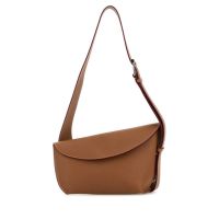 Alexander Mcqueen Caramel Large Sling T-Bar Crossbody Bag