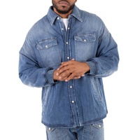 Alexander McQueen Long Sleeve Denim Shirt