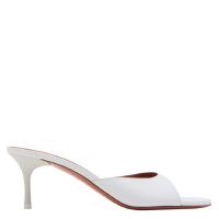 Amina Muaddi Jeanne Leather Slippers