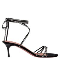 Amina Muaddi Lori Lace Up 60 Sandals