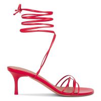 Amina Muaddi Lori Lace Up 60 Sandals