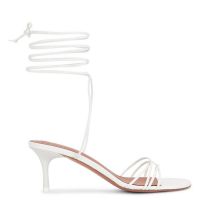 Amina Muaddi Lori Lace Up 60 Sandals