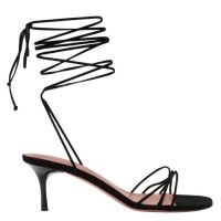 Amina Muaddi Lori Lace Up 60 Sandals
