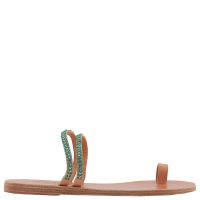 Ancient Greek Sandals Ladies Skalida Flat Sandals