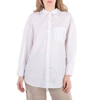 Anine Bing Stripe Mika Cotton Shirt