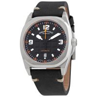 Armand Nicolet JH9 Datum Automatic Black Dial Mens Watch