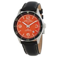 Armand Nicolet M2H Automatic Orange Dial Mens Watch