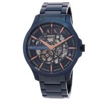 Armani Exchange Automatic Blue Dial Mens Watch
