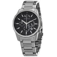 Armani Exchange Chronograph Quartz Black Dial Mens Watch