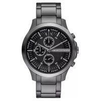 Armani Exchange Chronograph Quartz Black Dial Mens Watch