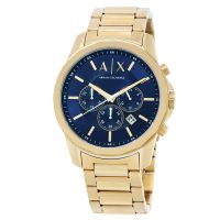 Armani Exchange Chronograph Quartz Blue Dial Mens Watch