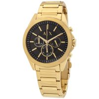Armani Exchange Drexler Chronograph Black Dial Mens Watch