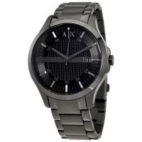Armani Exchange Hampton Black Dial Mens Gift Set