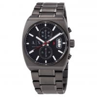 Armani Exchange Oliver Chronograph Quartz Black Dial Mens Watch