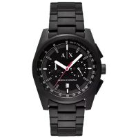 Armani Exchange Parker Chronograph Quartz Black Dial Mens Watch