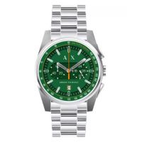 Armani Exchange Parker Chronograph Quartz Green Dial Mens Watch