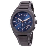 Armani Exchange Rafael Chronograph Quartz Blue Dial Mens Watch