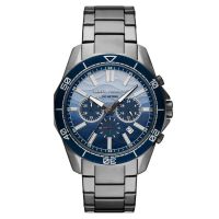Armani Exchange Spencer Chronograph Quartz Blue Dial Mens Watch
