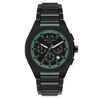 Armani Exchange Sync Chronograph Quartz Black Dial Mens Watch