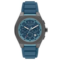 Armani Exchange Sync Chronograph Quartz Blue Dial Mens Watch
