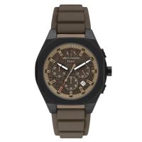 Armani Exchange Sync Chronograph Quartz Brown Dial Mens Watch