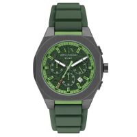 Armani Exchange Sync Chronograph Quartz Green Dial Mens Watch