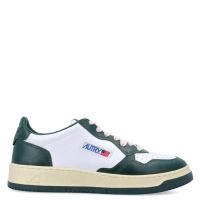 Autry Bicolor Medalist Leather Low Sneakers