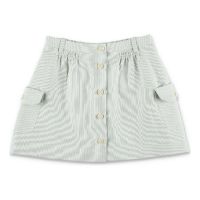 Bonpoint Girls Stripe Pattern Short Skirt